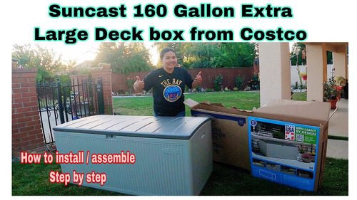 160 Gallon Deck Storage Box