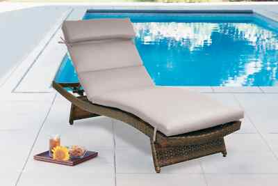 Outdoor Chaise Cushion 22.5"W x 74"L